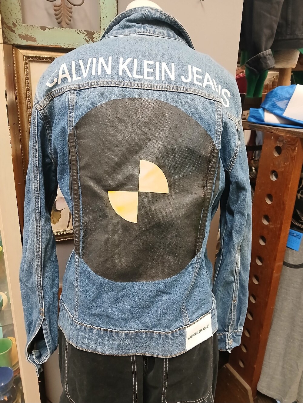 Limited Edition Calvin Klein Jeans x A$AP Rocky Men's Blue Denim Jacket